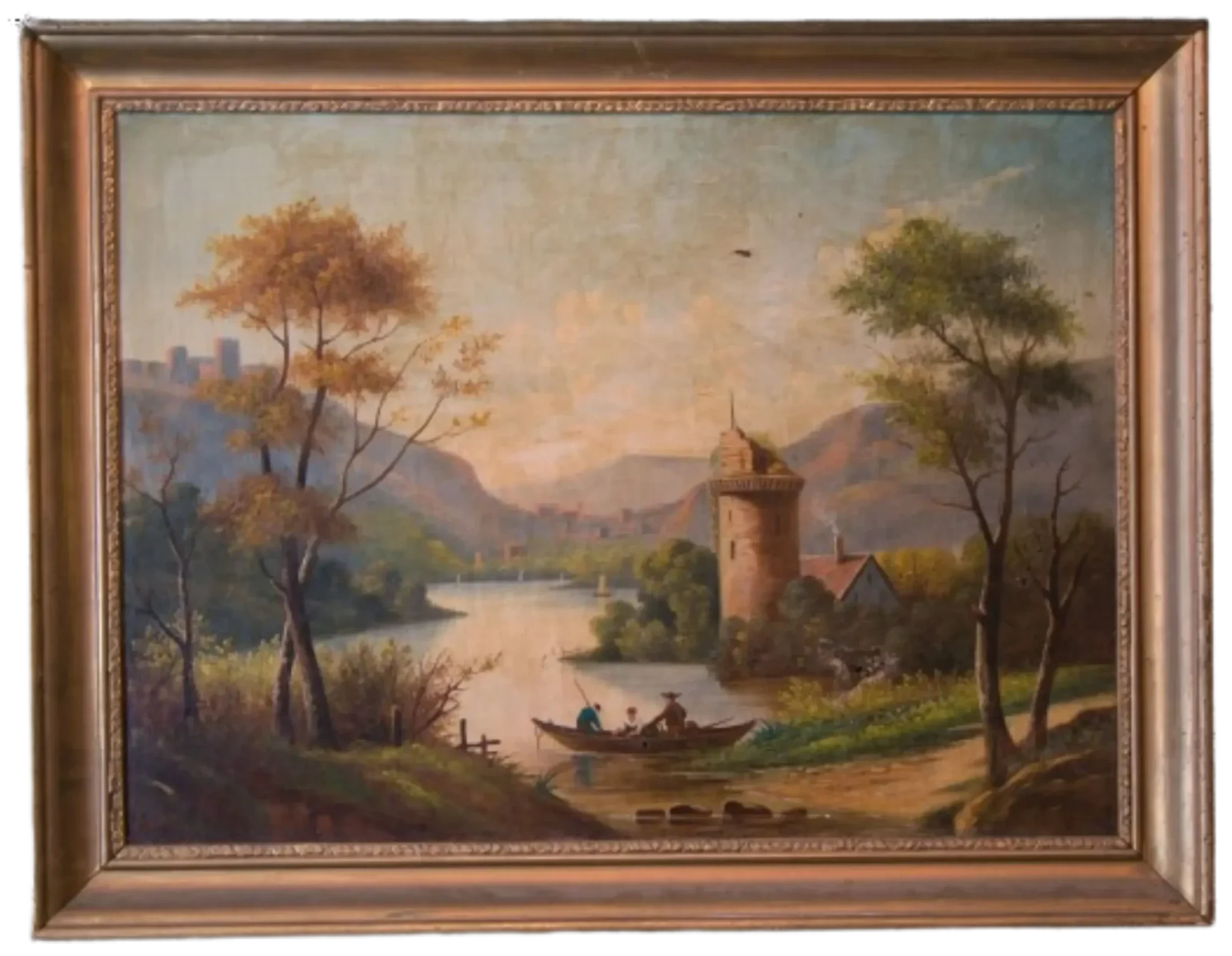 LEUTHNER INV. BASEL"Paysage aux lacs"